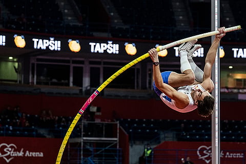 Armand Duplantis of Sweden